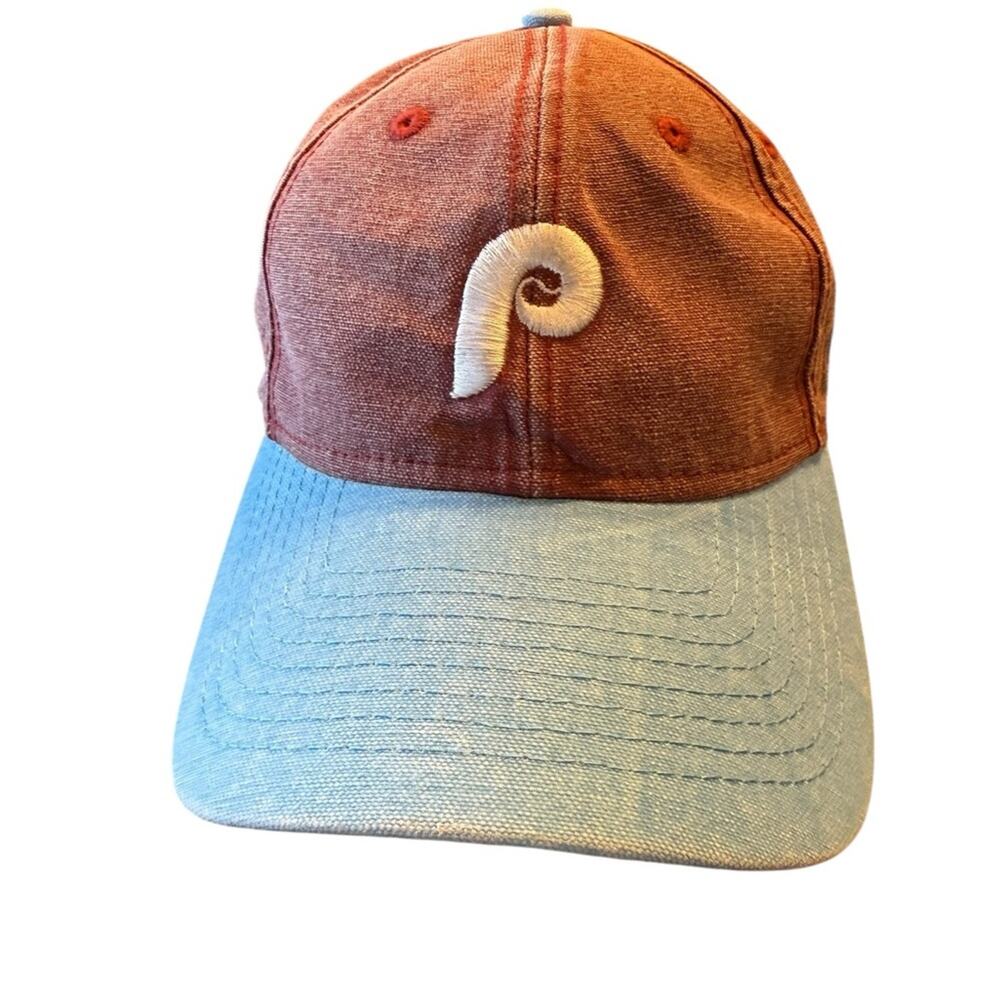 Philadelphia Phillies Red and Blue Baseball Hat/Cap Adjustable by New Era